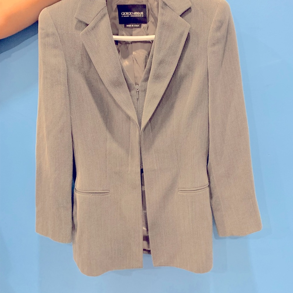 Armani suit